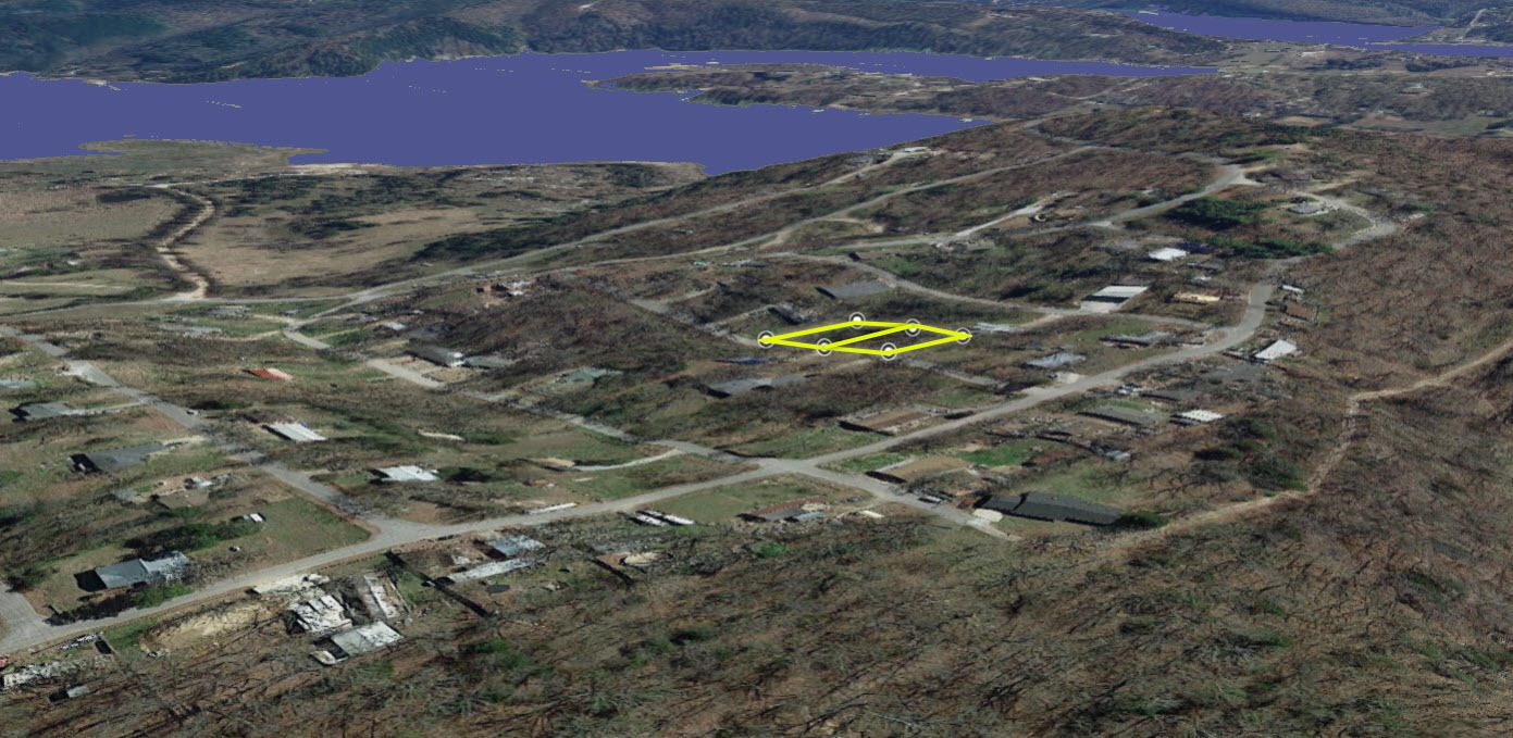 .42 acres surround by the White River For Sale